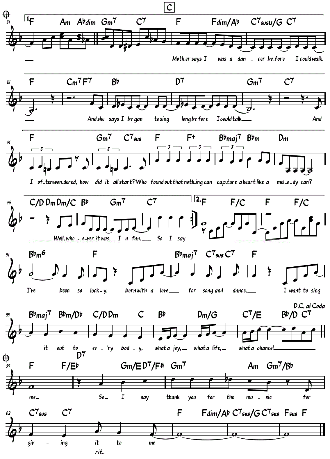 Sheet Music